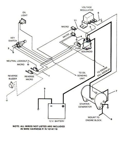 2004 club car ignition wiring diagram 